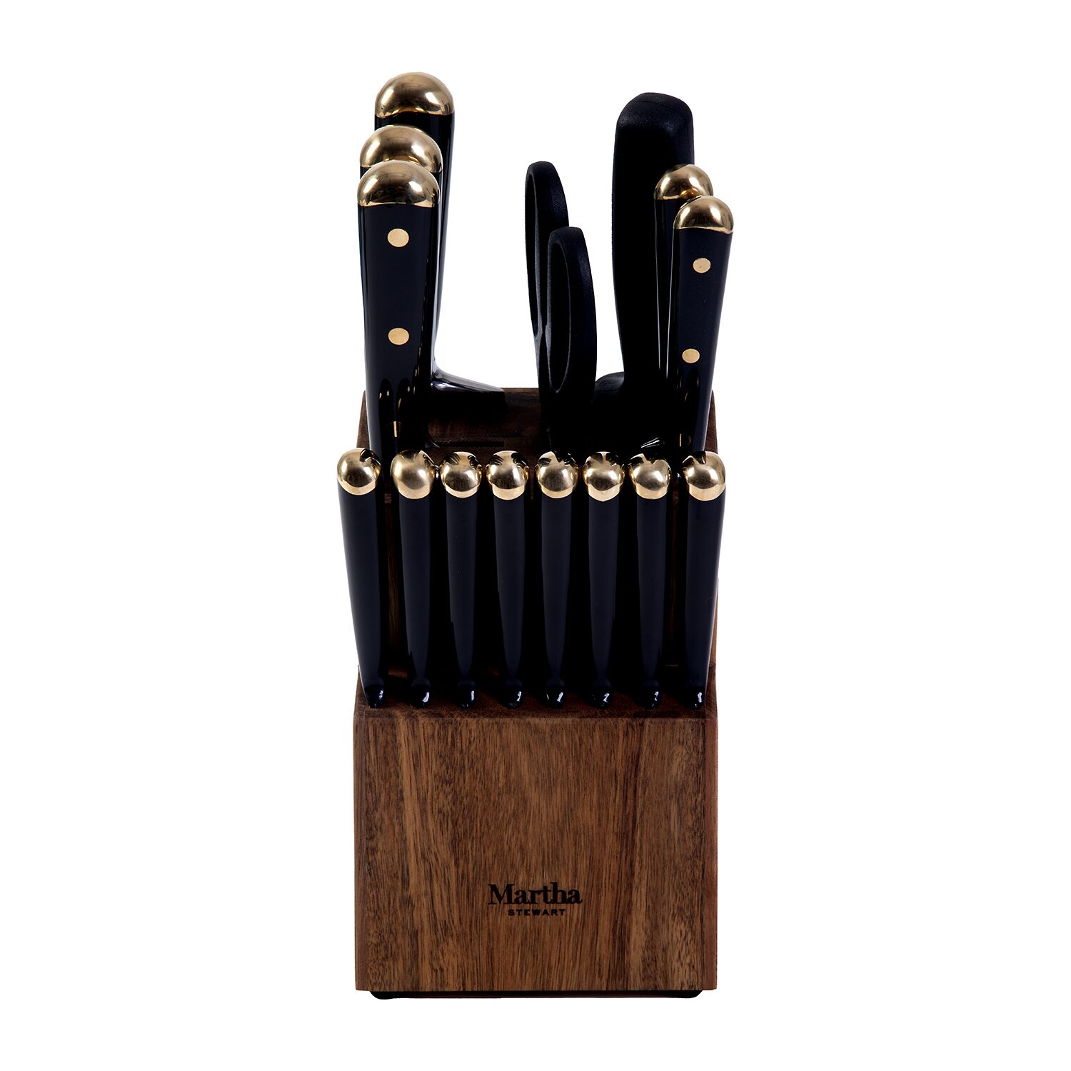 Martha Stewart Lockton 16-pc. Knife Block Set
