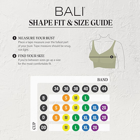 Bali Passion For Comfort Minimizer Body Shaper Df1009