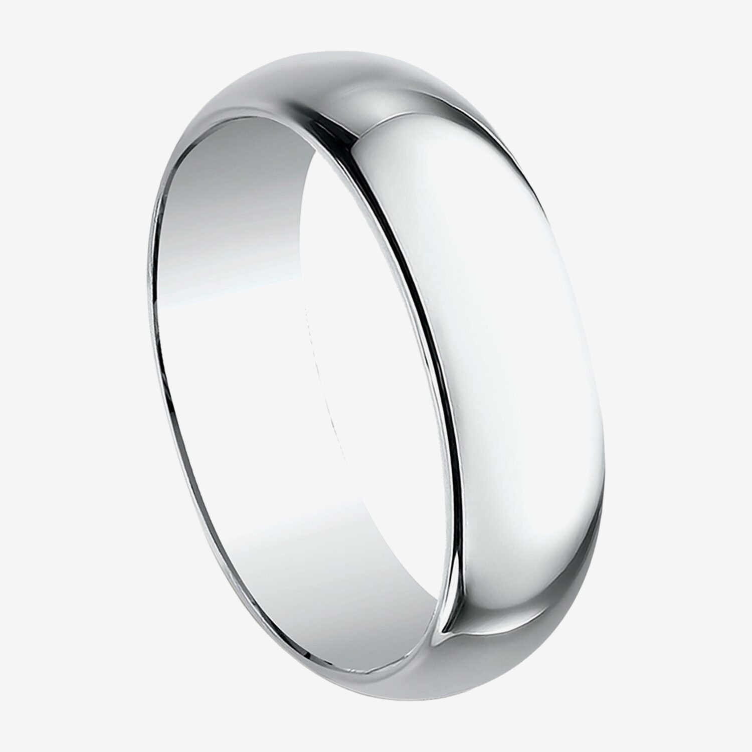 Mens 7MM 10K Gold Wedding Band