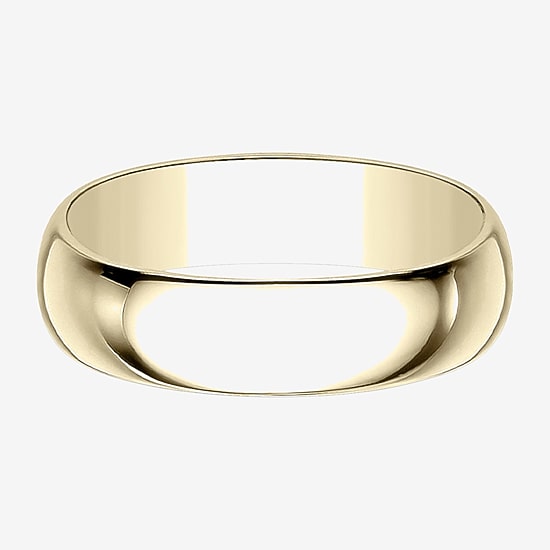 Mens 7MM 10K Gold Wedding Band