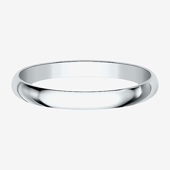 Womens 2MM Platinum Wedding Band