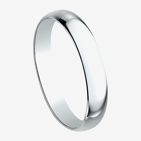 Womens 3MM Platinum Wedding Band