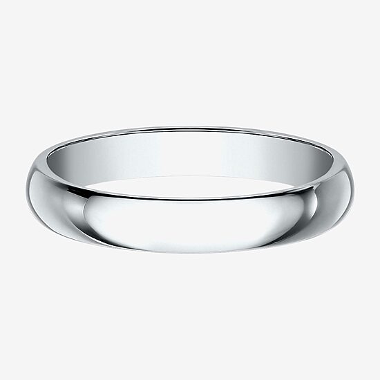 Womens 3MM Platinum Wedding Band