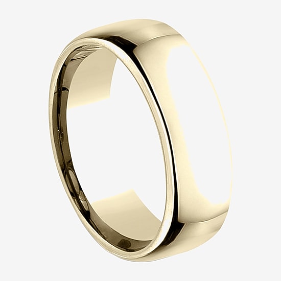Unisex Adult 7.5MM 10K Gold Wedding Band