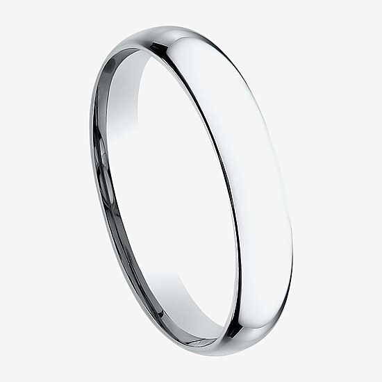Unisex Adult 3MM Platinum Wedding Band