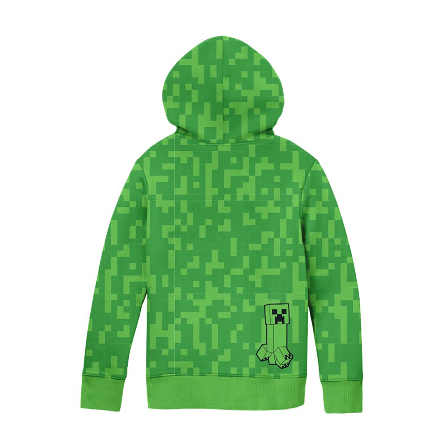 Little & Big Kid Boys Long Sleeve Minecraft Fleece Zipper Hoodie