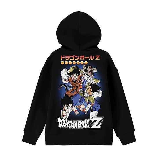 Little & Big Kid Boys Long Sleeve Dragon Ball Z Fleece Hoodie
