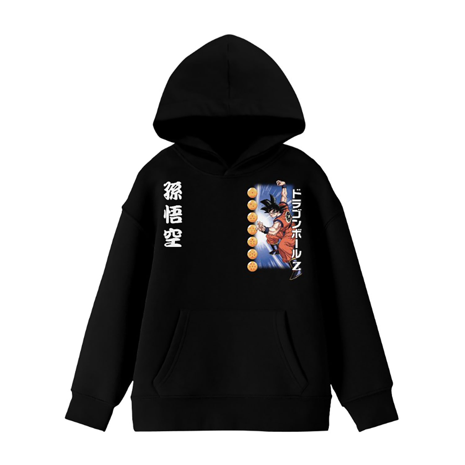 Little & Big Kid Boys Long Sleeve Dragon Ball Z Fleece Hoodie
