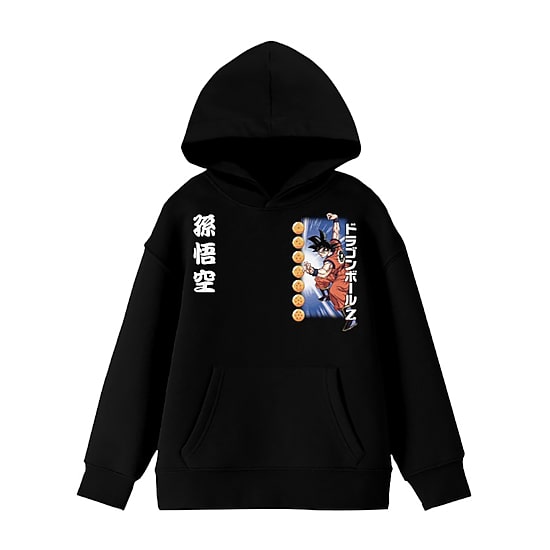 Little & Big Kid Boys Long Sleeve Dragon Ball Z Fleece Hoodie