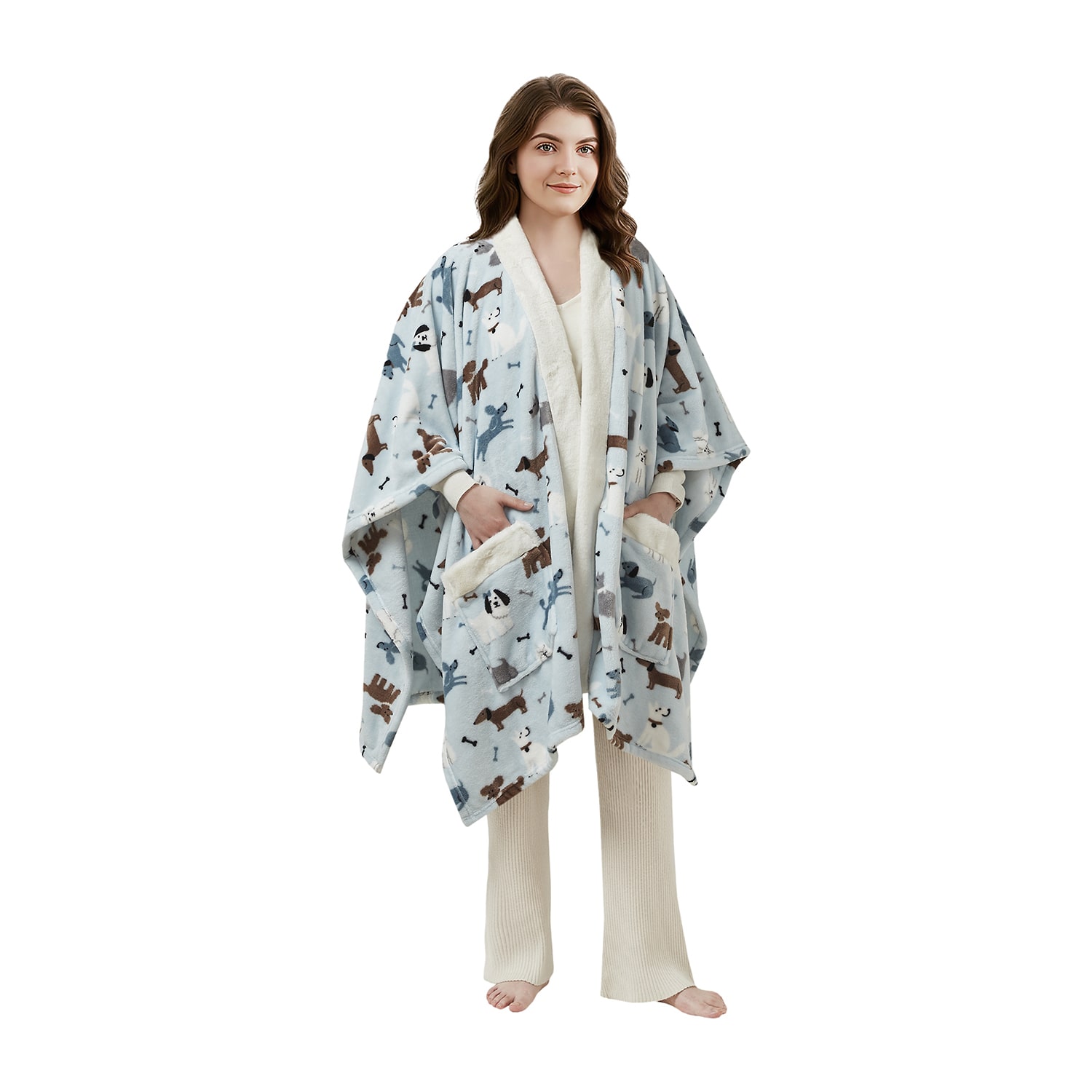 True North Plush Throw Wrap