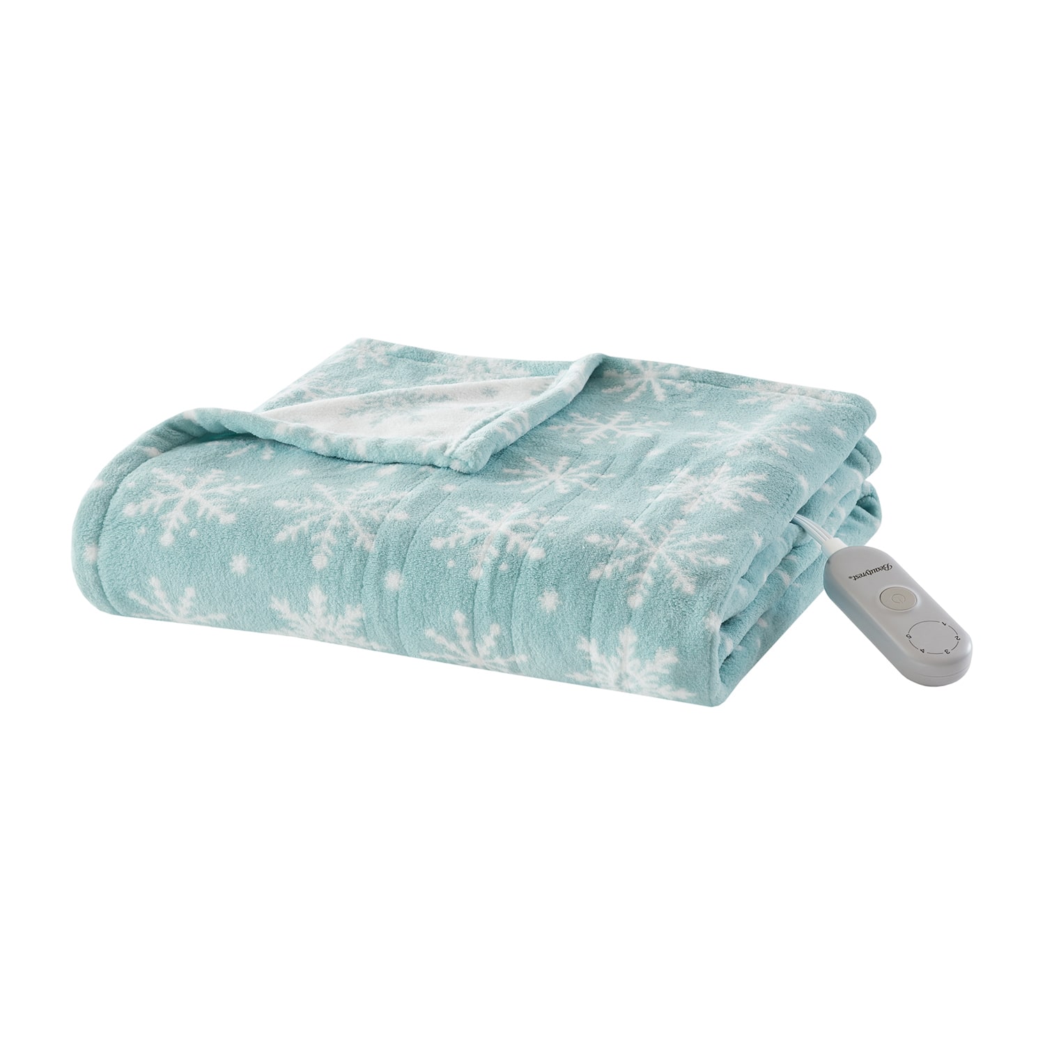 Beautyrest Ultrasoft Plush Heated Reversible 50x60 Electric Heavyweight Throw