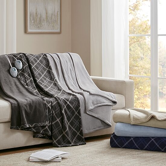 Beautyrest Heated Plush Blanket