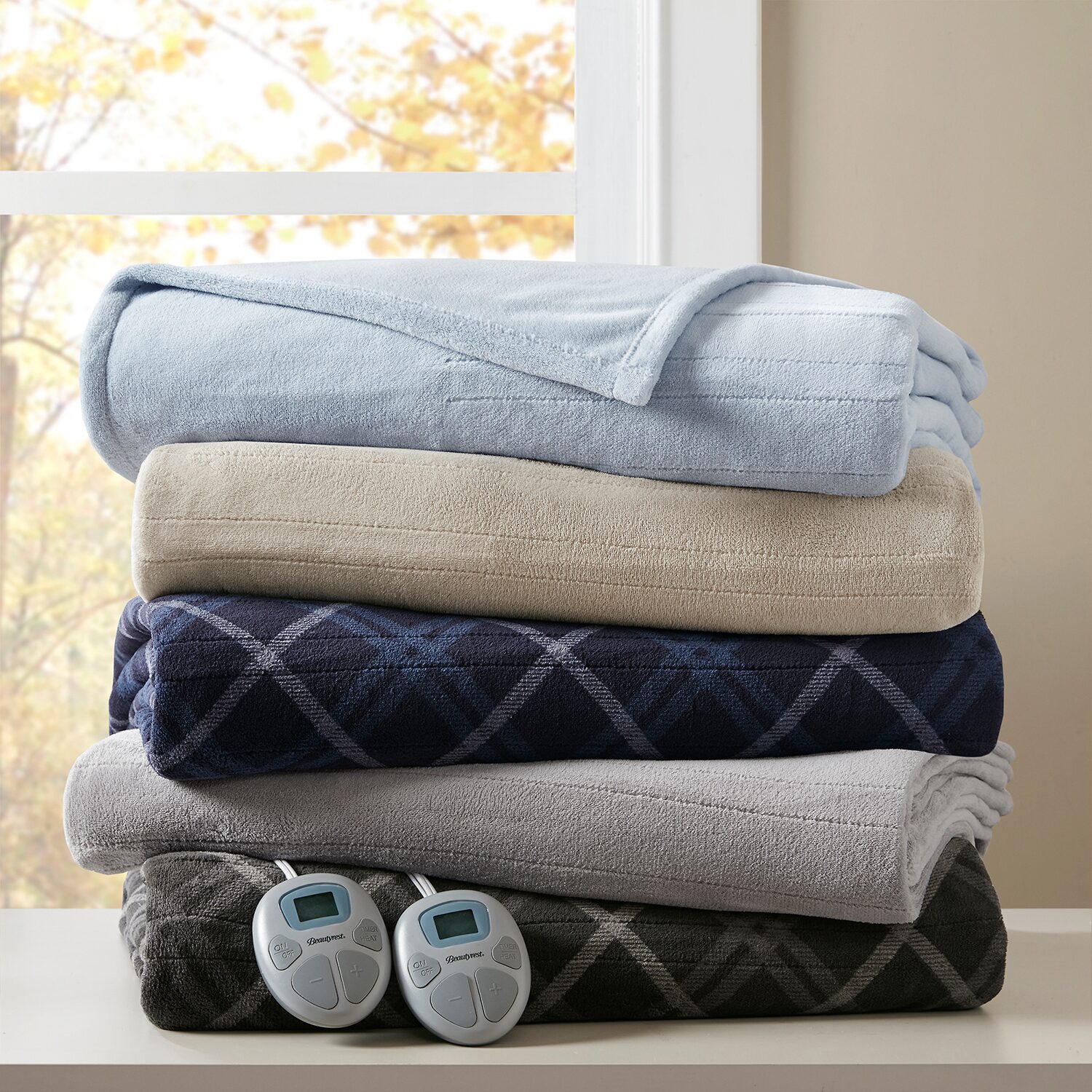 Beautyrest Heated Plush Blanket
