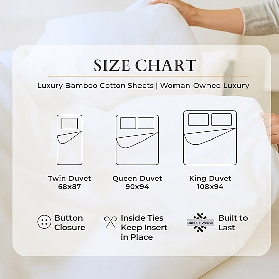 Bedvoyage Rayon Eco-Melange Duvet Cover