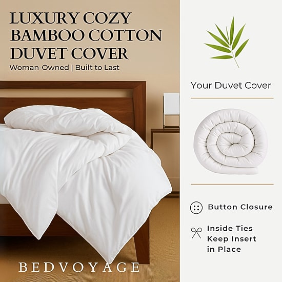 Bedvoyage Rayon Eco-Melange Duvet Cover