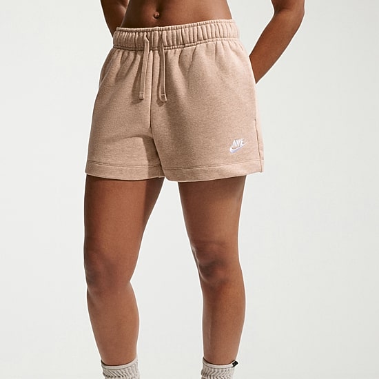 Nike Womens Mid Rise Drawstring Waist Active Pull-On Short