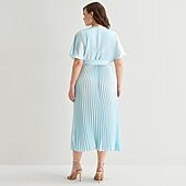 cheap plus size maxi dresses under $20 Plus Size Casual Maxi Dress Square Neck-Black