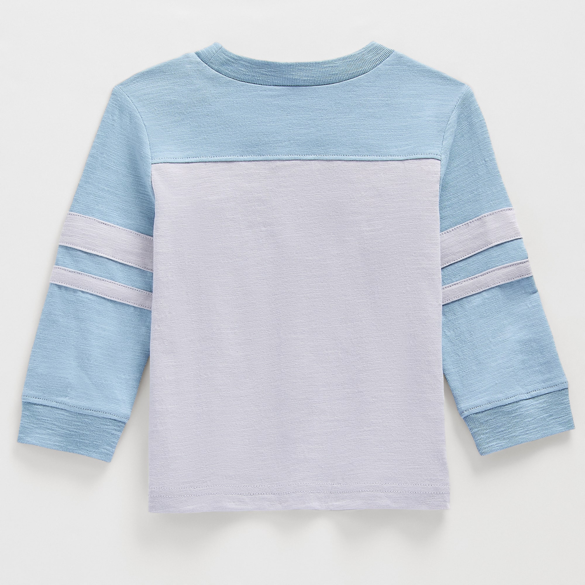 Okie Dokie Baby Boys Crew Neck Long Sleeve Regular Fit Graphic T-Shirt