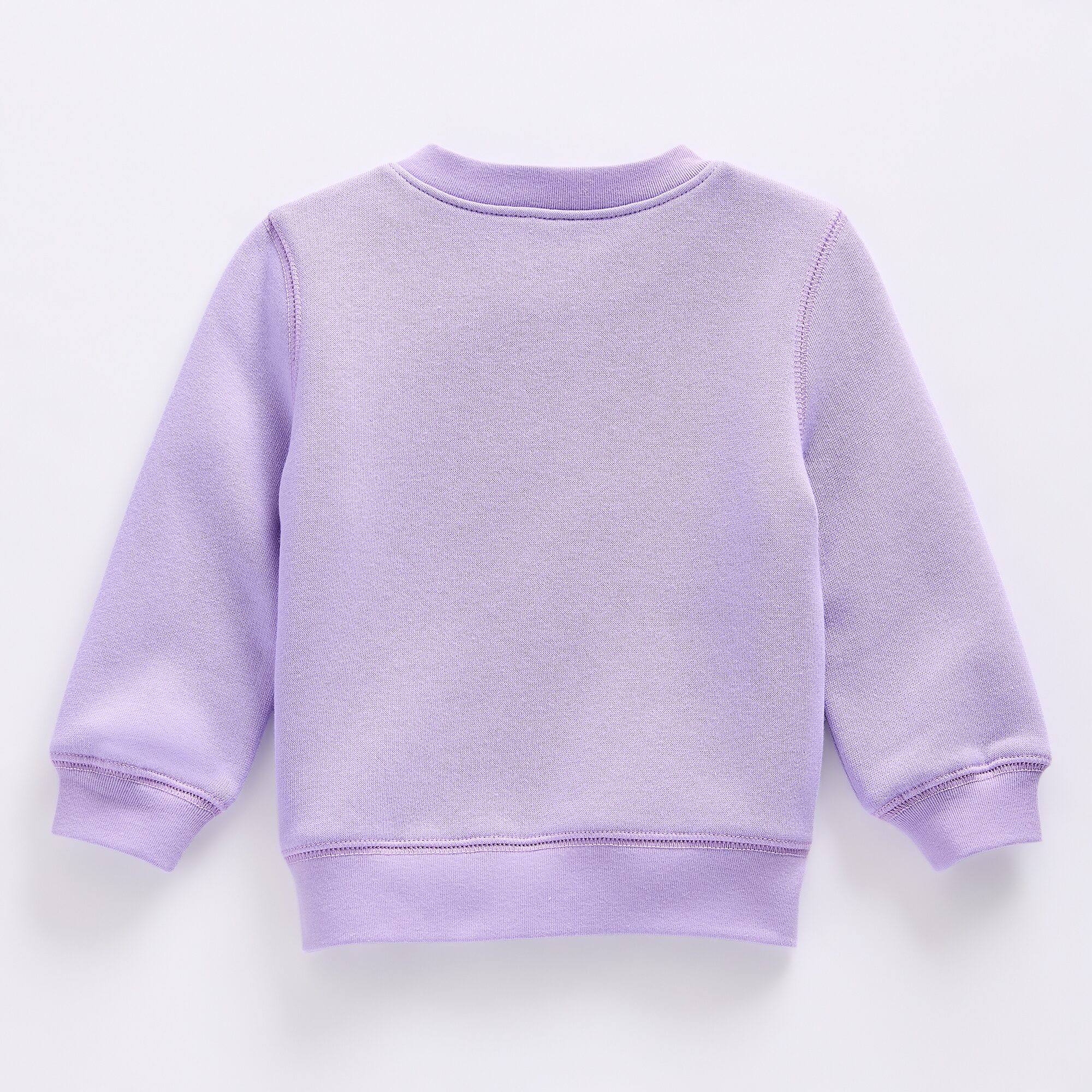 Okie Dokie Baby Girls Crew Neck Fleece Long Sleeve Sweatshirt