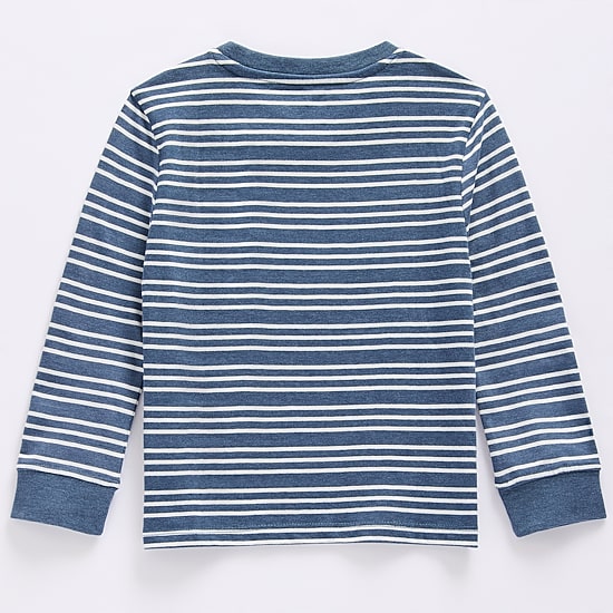 U.S. Polo Assn. Toddler Boys Crew Neck Long Sleeve T-Shirt
