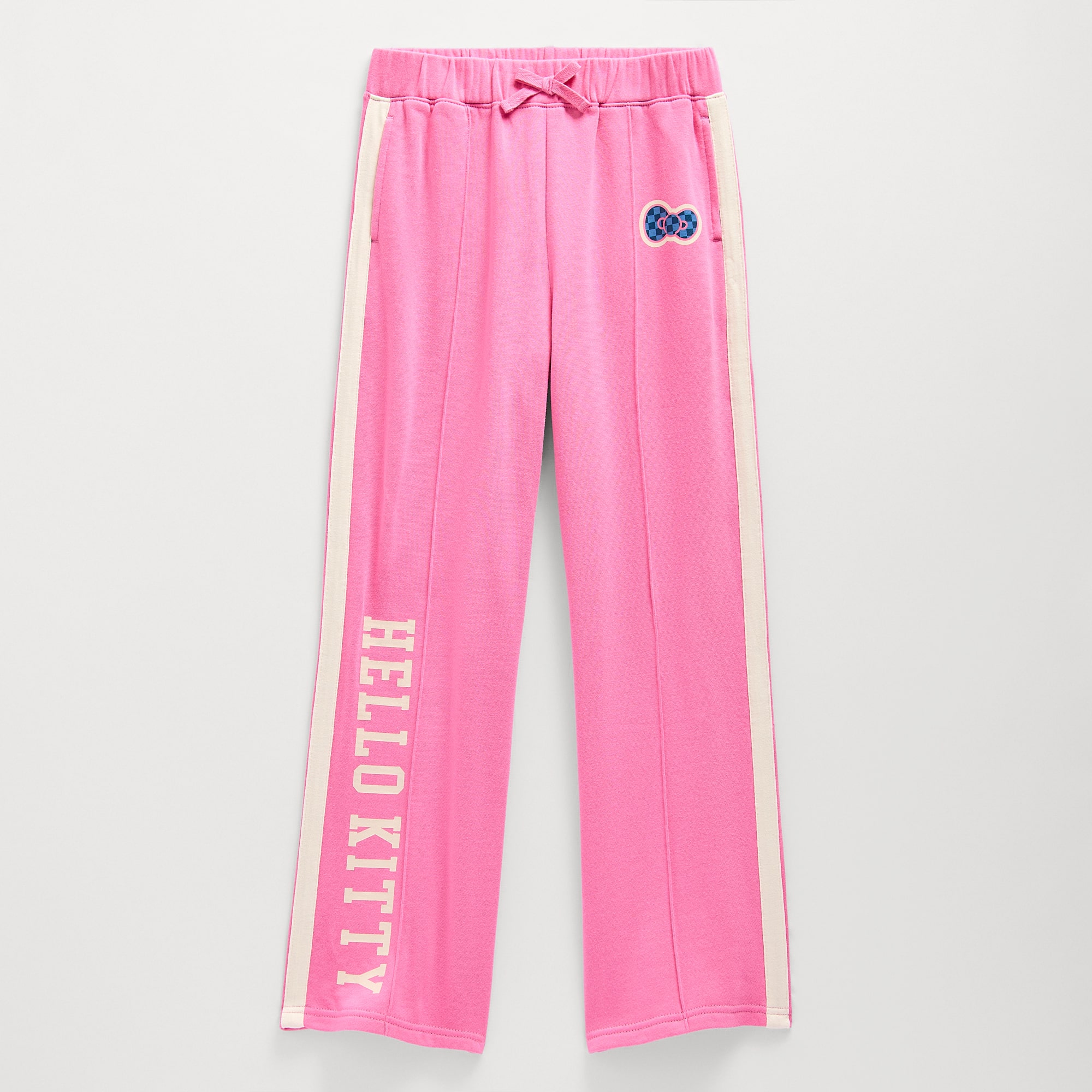 Little & Big Kid Girls Straight Regular Fit Hello Kitty Pull-On Pant