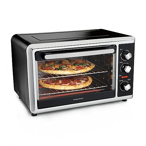 Hamilton Beach Countertop Oven with Convection Oven & Rotisserie, One Size, Black