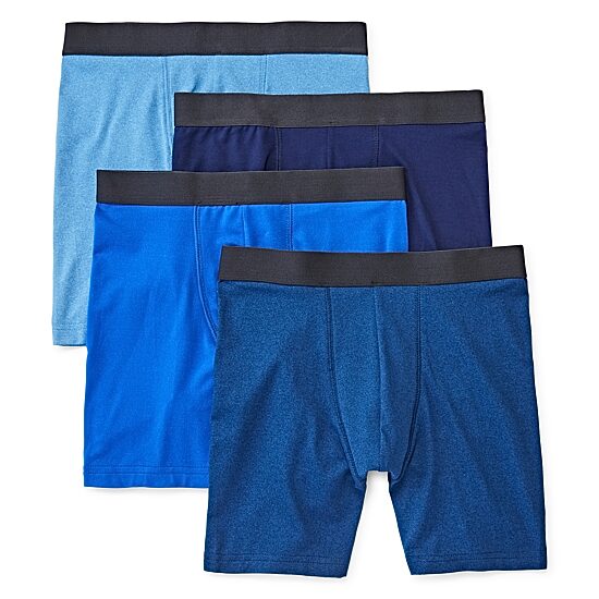 Arizona Little & Big Kid Boys 4 Pack Boxer Briefs