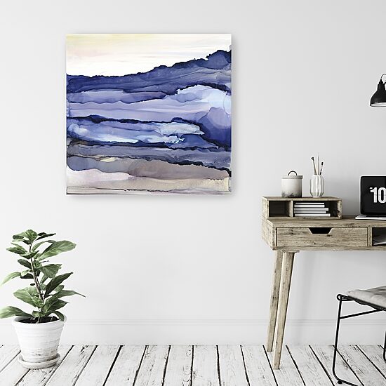 Lumaprints Bluescape Iii Canvas Giclee Canvas Art