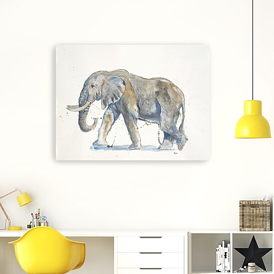 Lumaprints Elephant Canvas Giclee Canvas Art