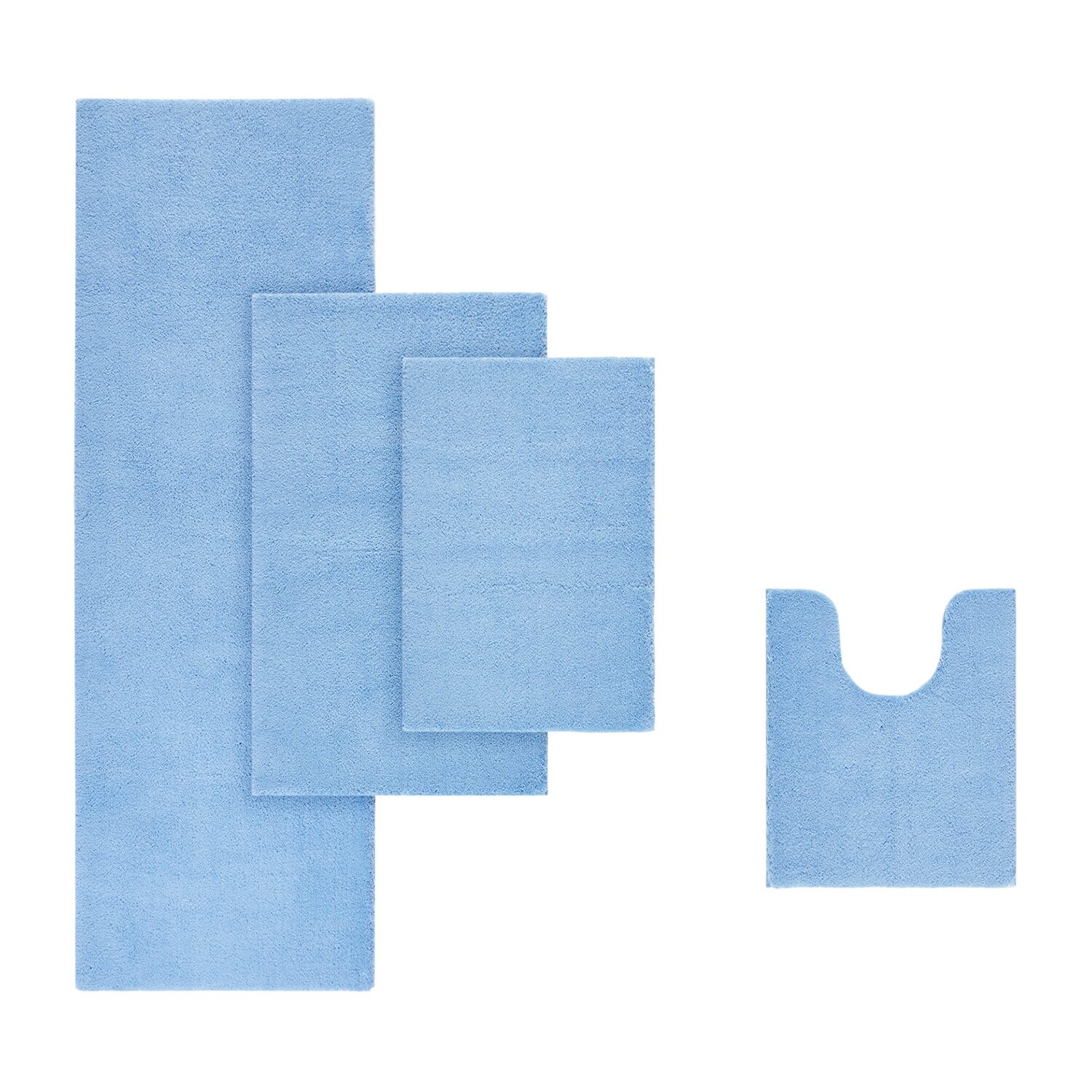 Madison Park Signature Marshmallow Bath Rug Collection