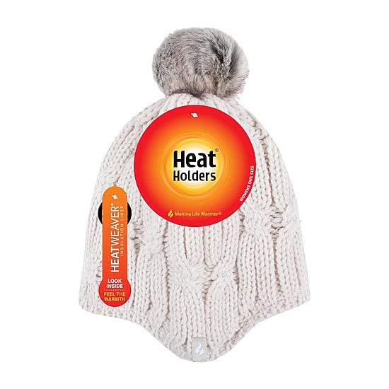 Heat Holders  Nikki Cosy Ears Womens Moisture Wicking Beanie