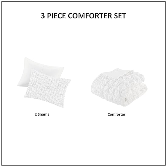 Madison Park Liliana 3-pc. Midweight Comforter Set