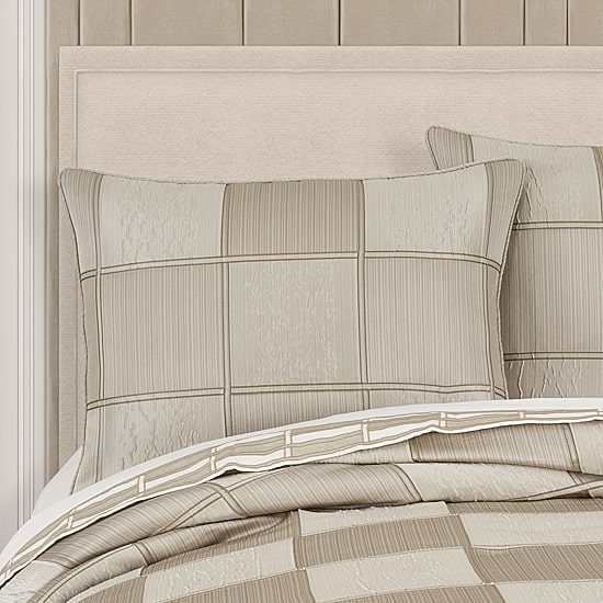 Queen Street Benton Flax 4-pc. Midweight Comforter Set