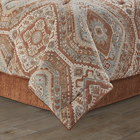 Queen Street Jefferson 4-pc. Southwest Midweight Comforter Set