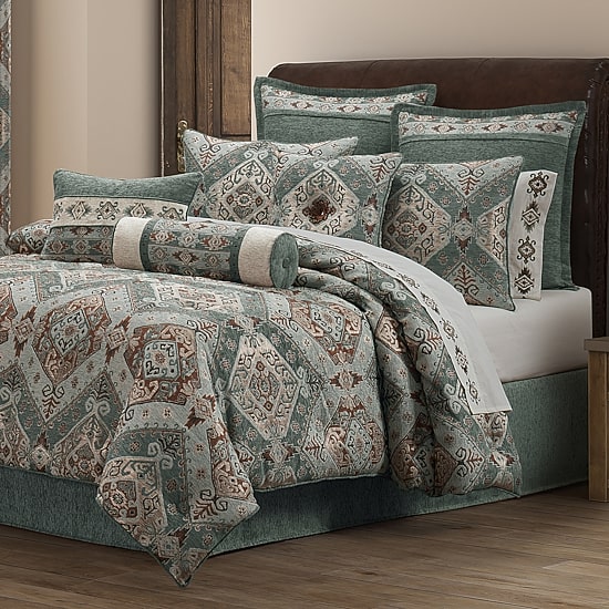 Queen Street Tiberius 4-pc. Southwest Midweight Comforter Set