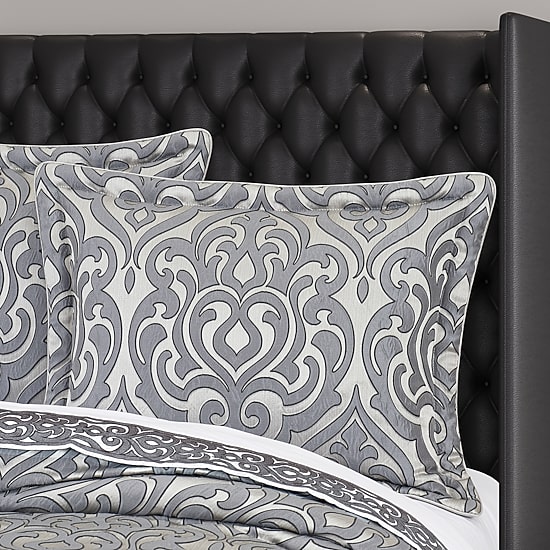 Queen Street Bylthe Pewter 4-pc. Midweight Comforter Set