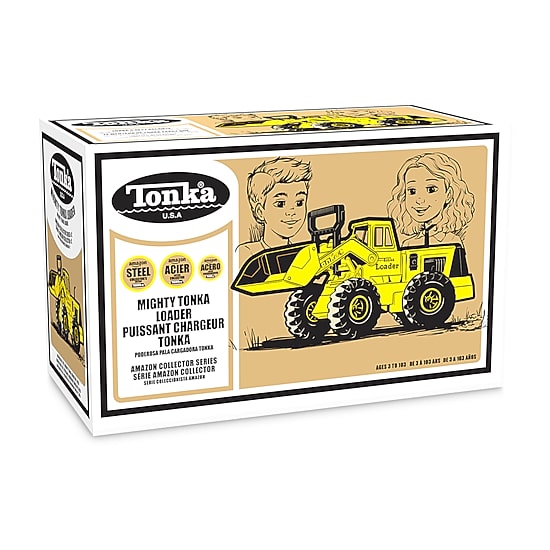 Tonka Steel Classics Front Loader Truck Retro Version