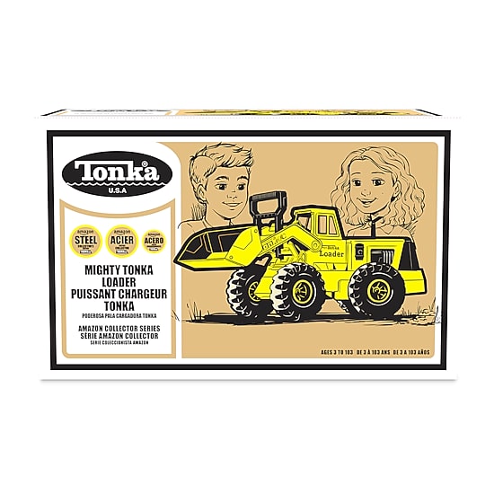 Tonka Steel Classics Front Loader Truck Retro Version