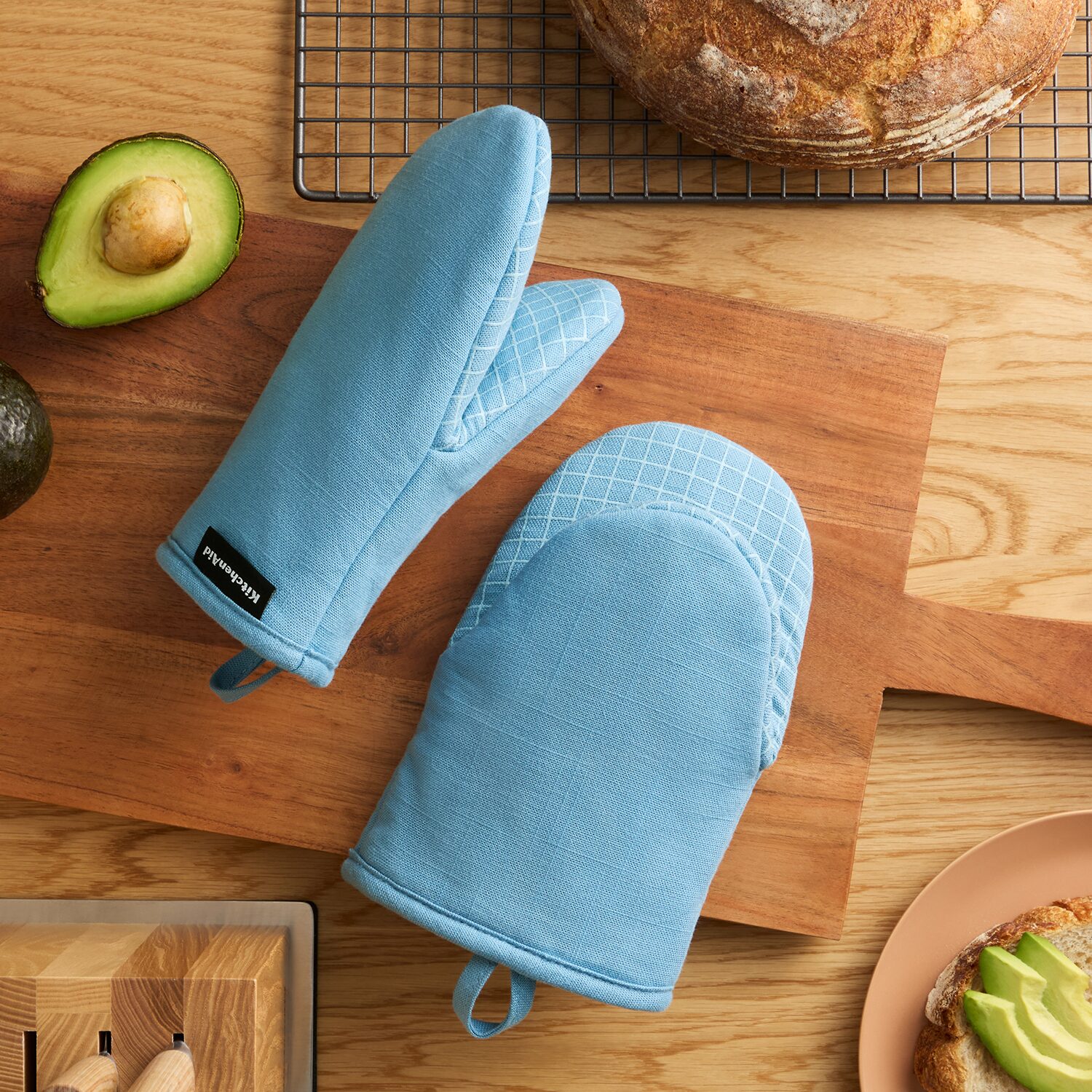KitchenAid Gridlines 2-pc. Oven Mitt Set
