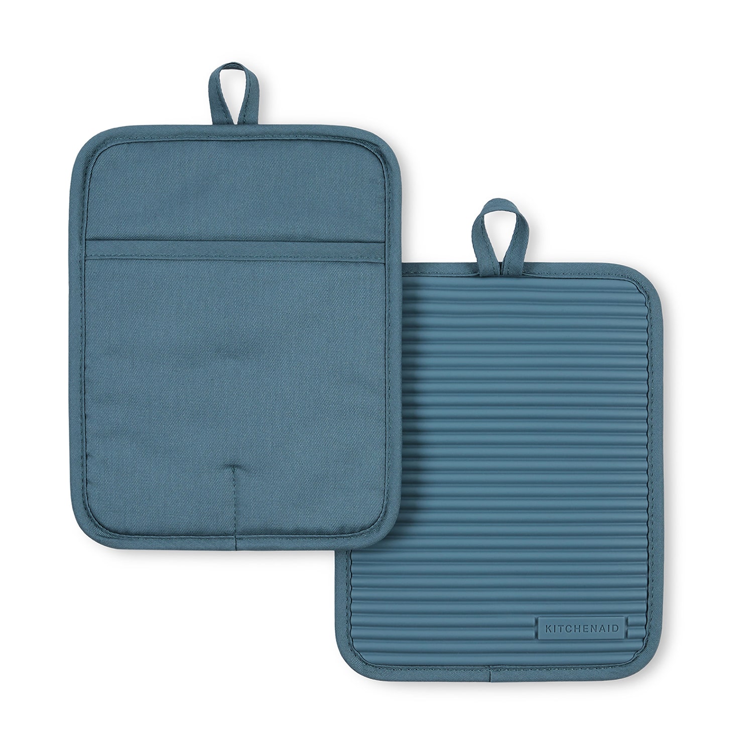 KitchenAid Ribbed Soft Silcone 2-pc. Pot Holder Set