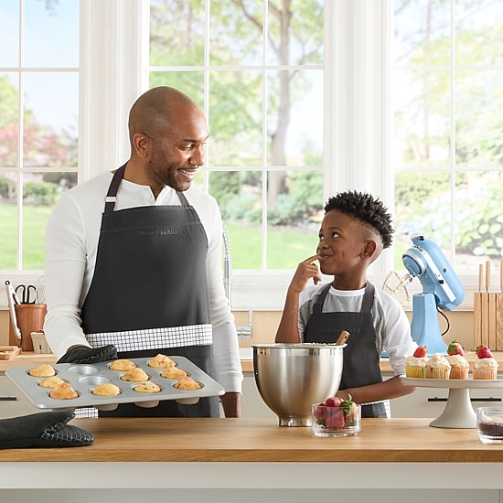 KitchenAid Gridlines Kid Apron