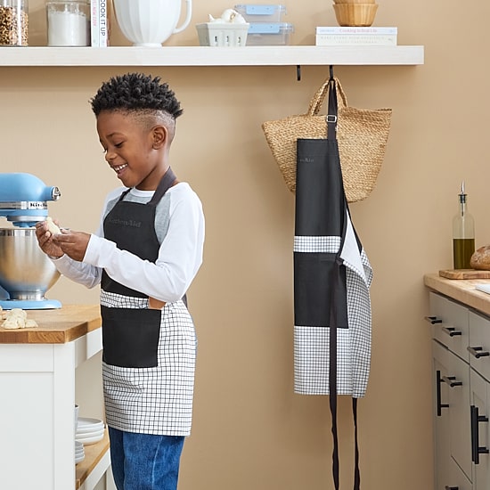 KitchenAid Gridlines Kid Apron