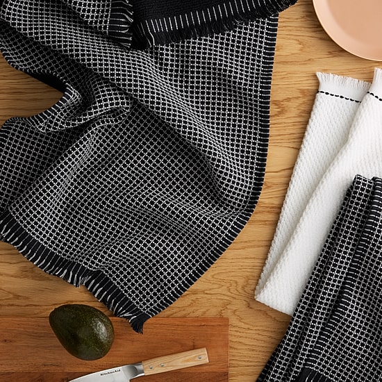 KitchenAid Gridlines 3-pc. Kitchen Towel Set
