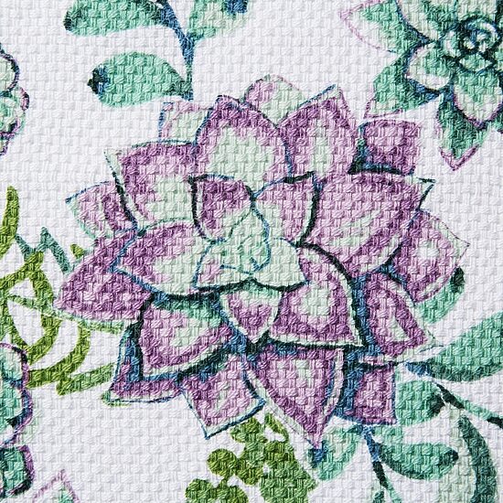 Town And Country Succulents 3-pc. Kitchen Towel Set