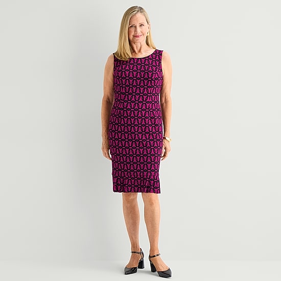 Maya Brooke Womens Jacket Dress