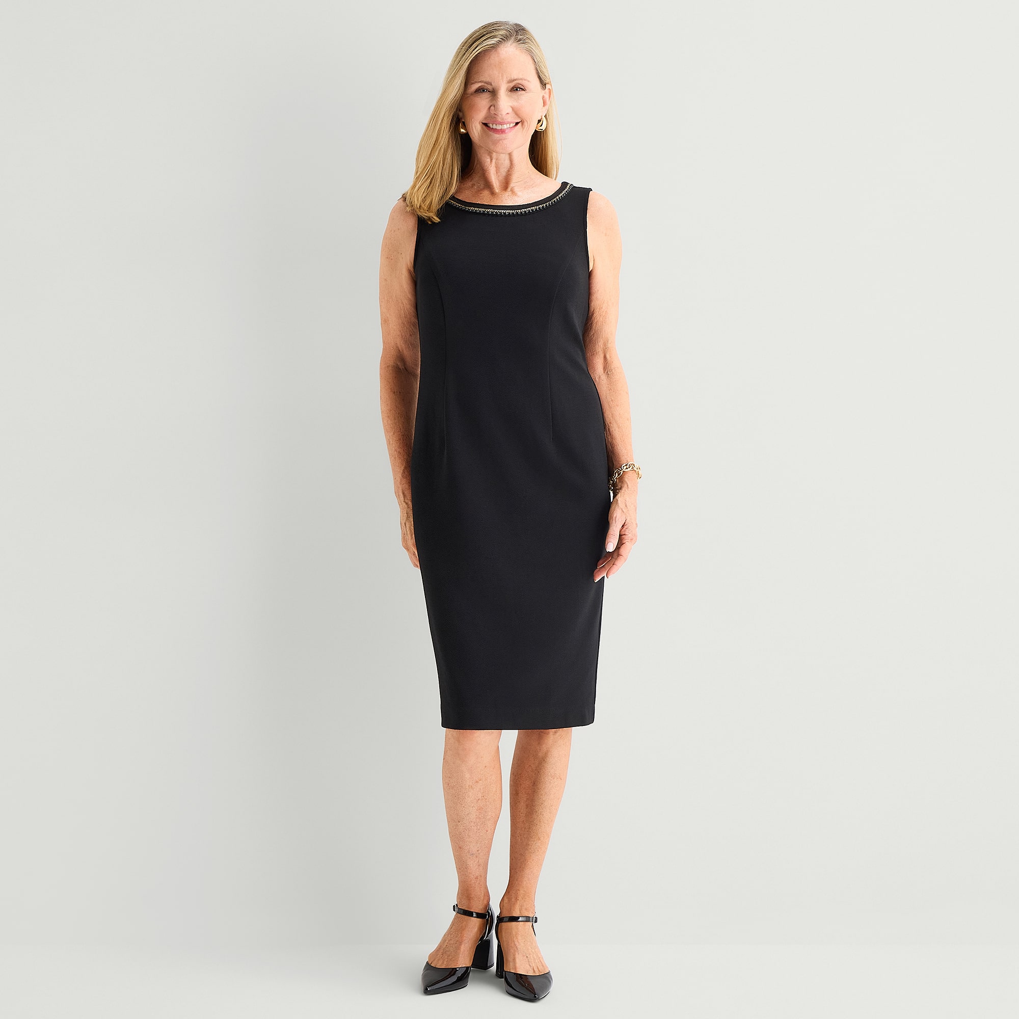 Maya Brooke Womens Jacket Dress