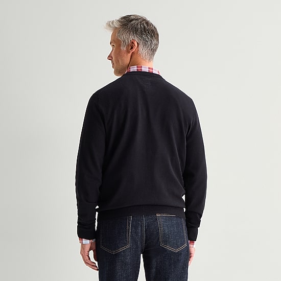 St. John's Bay Fine Gauge Mens Crew Neck Long Sleeve Pullover Sweater