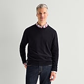 St. John's Bay Fine Gauge Mens Crew Neck Long Sleeve Pullover Sweater