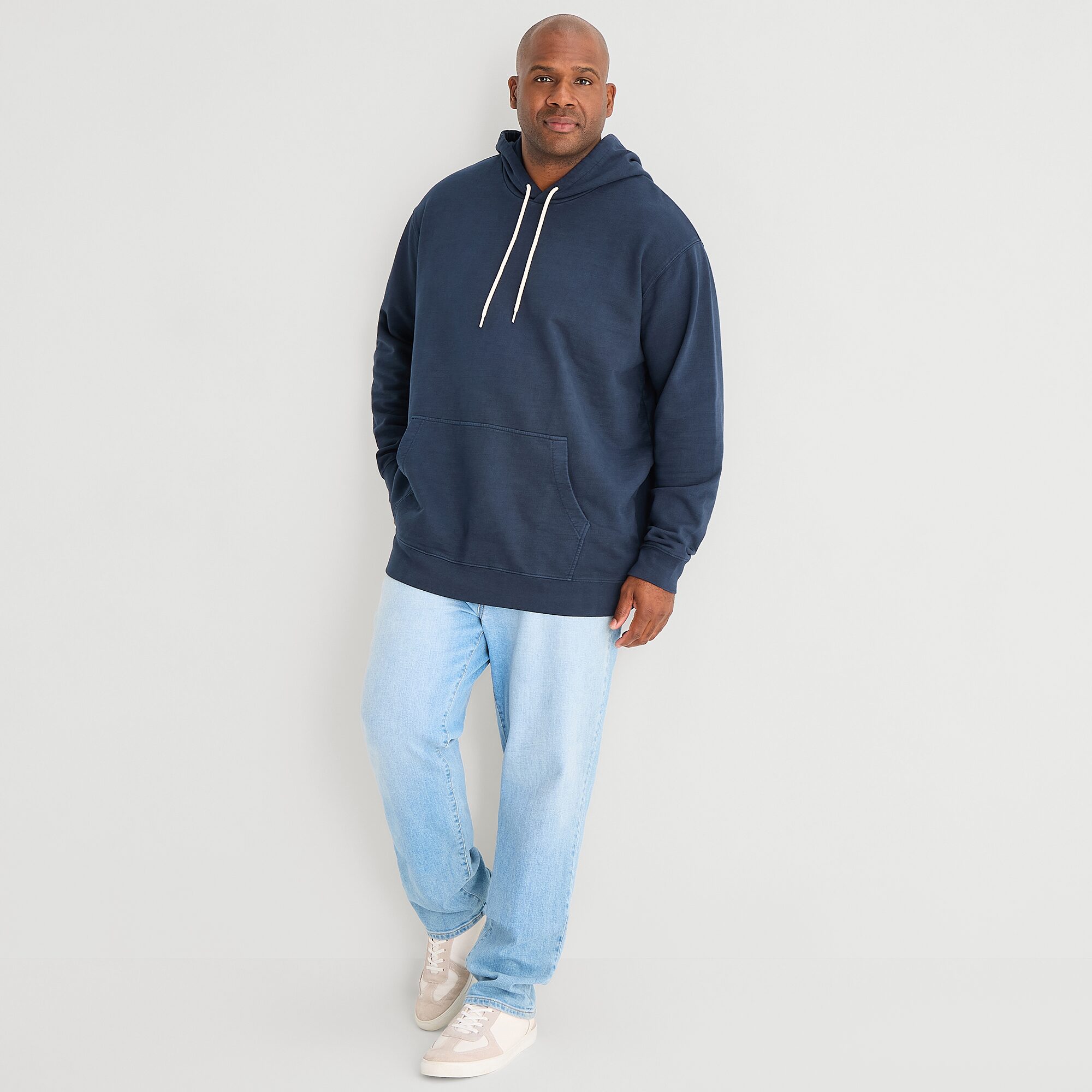 mutual weave Mens Long Sleeve Big and Tall Hoodie