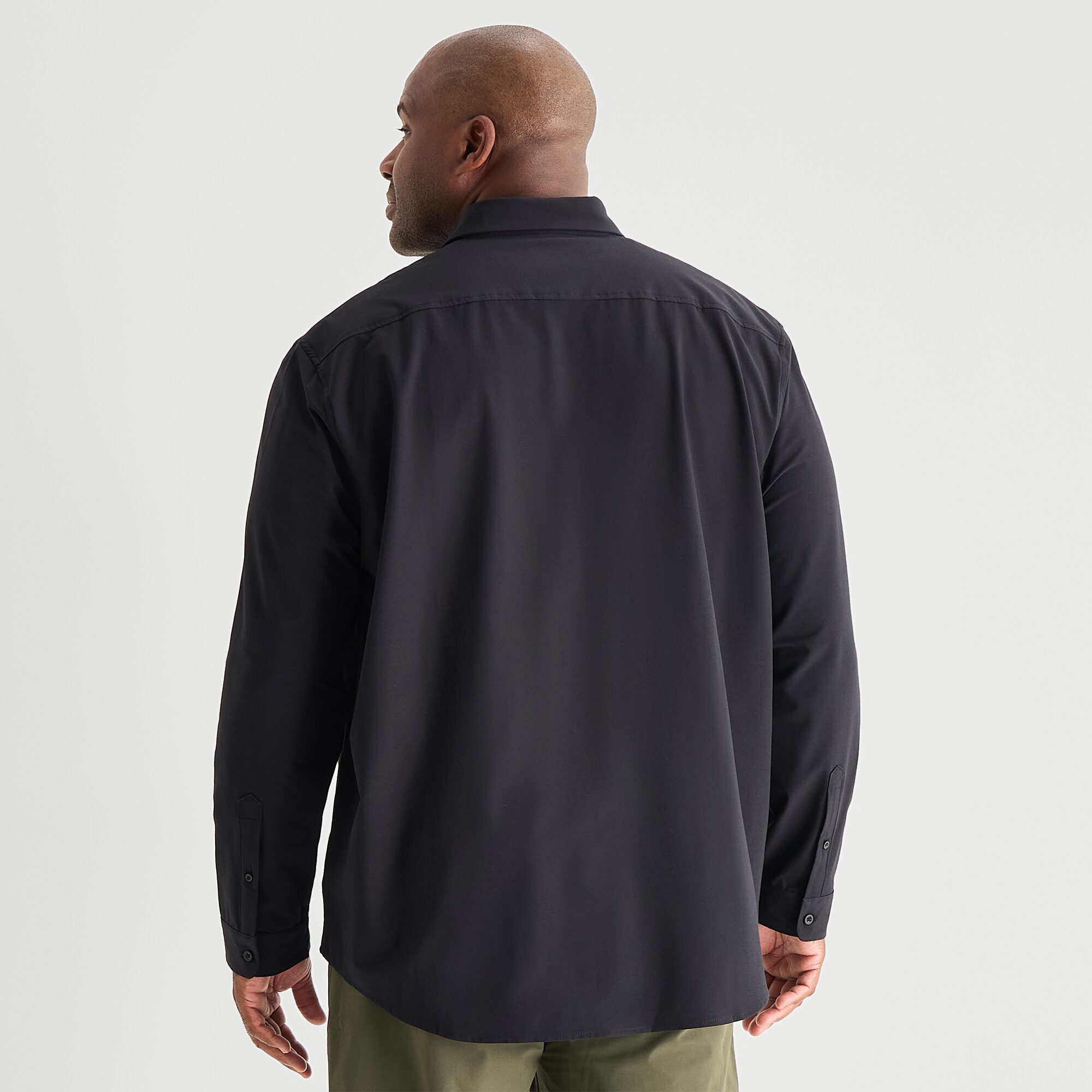 Stylus Mens Long Sleeve Regular Fit Big and Tall Button-Down Shirt